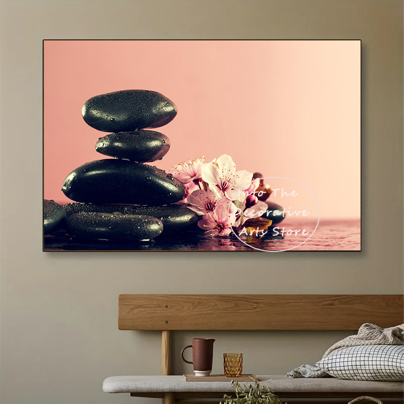 ภาพพิมพ์บนผ้าใบลายสปาไทย นวดตั - Spa Wellness Images บทวิจารณ์และราคา