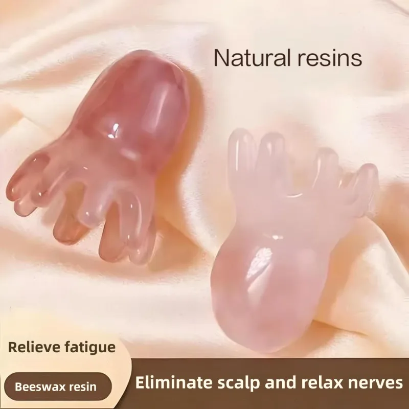 หวีแปรงนวดตัวรูปปลาหมึกเรซิ่นแ - Spa Y Wellness บทวิจารณ์และราคา