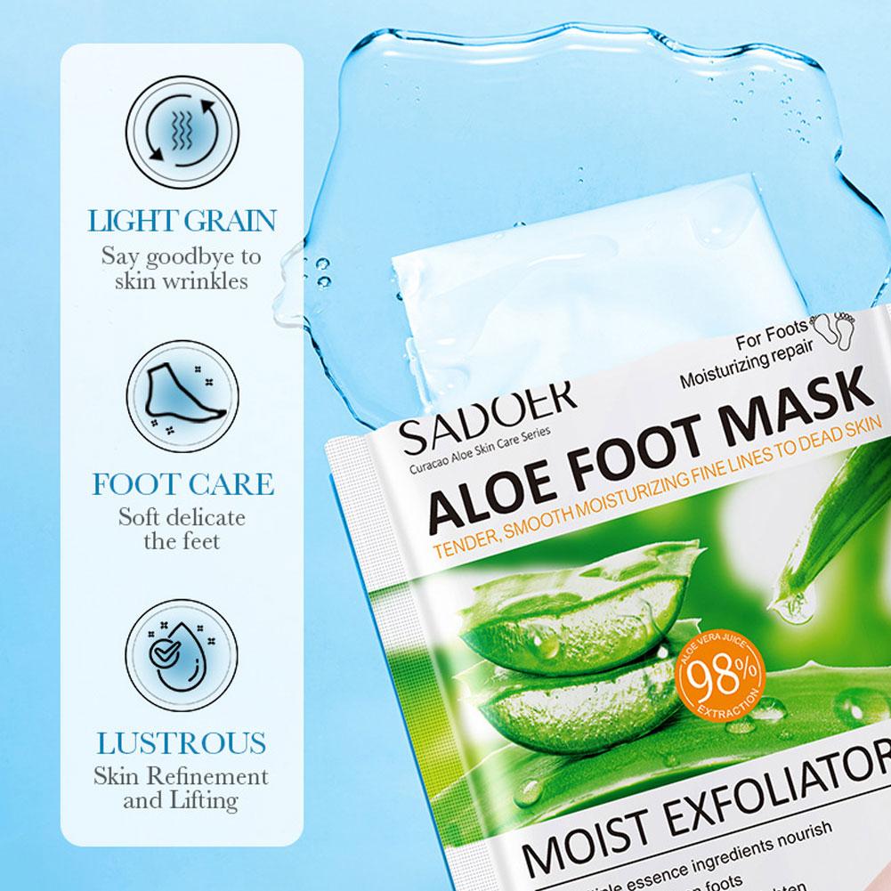 SADOER 1/2/3/4/5/10 คู่ ผลไม้ม - Foot Mask Peeling บทวิจารณ์และราคา
