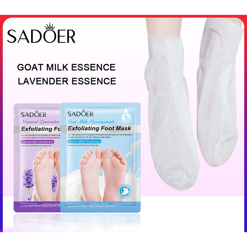 มาส์กเท้า SADOER ขัดผิว ขจัดเซ - Foot Mask Peeling บทวิจารณ์และราคา