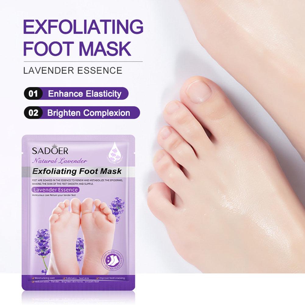 1/5/10 ชิ้น SADOER มาส์กเท้าลา - Foot Mask Peeling บทวิจารณ์และราคา