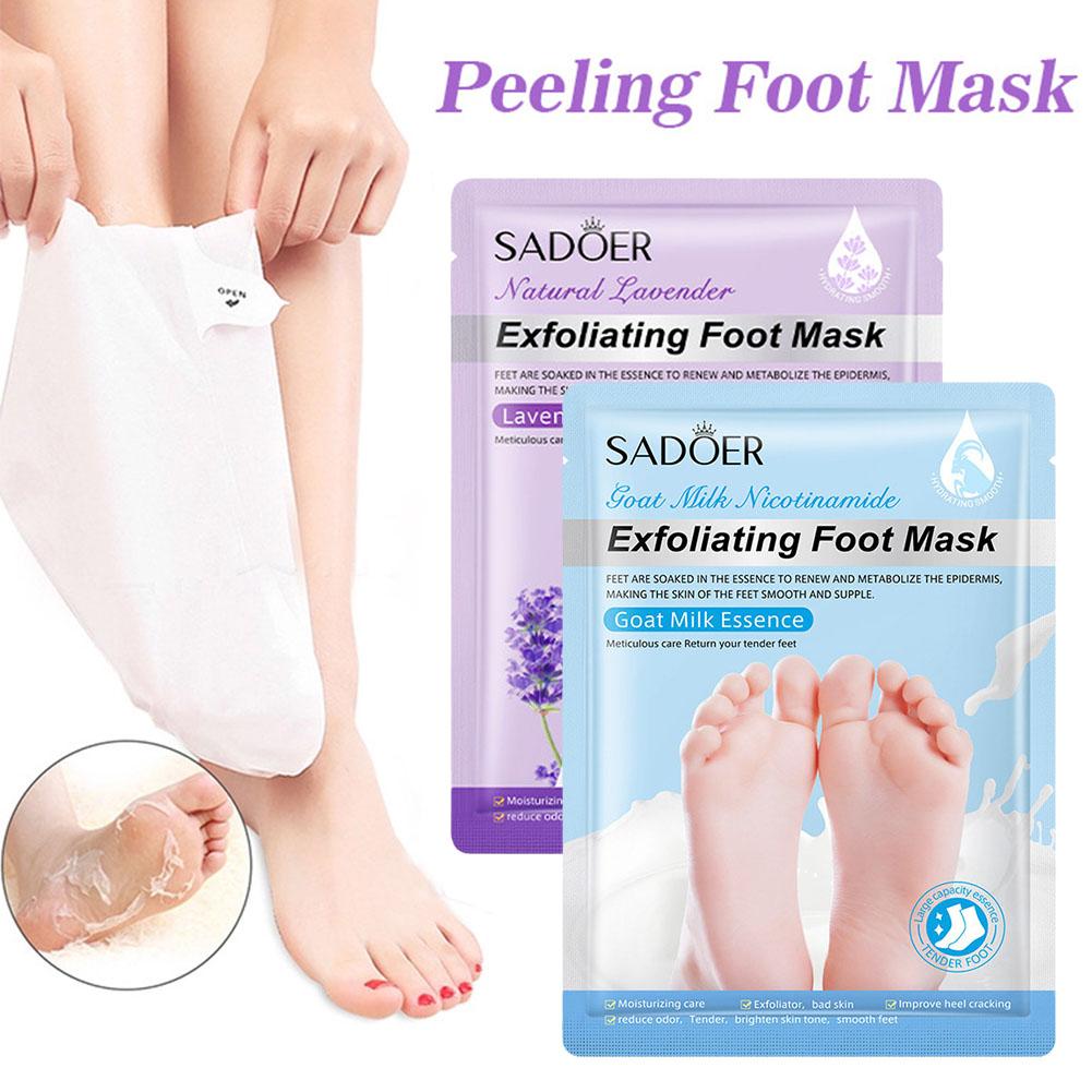 1/5/10 ชิ้น SADOER มาส์กเท้าลา - Foot Mask Peeling บทวิจารณ์และราคา