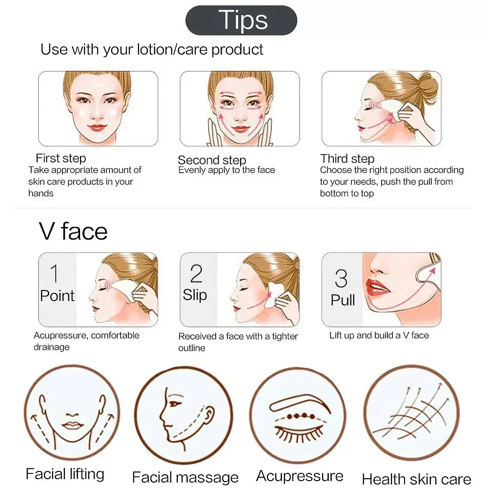 3 ชิ้น Gua Sha Scraper Board R - Spa Y Wellness บทวิจารณ์และราคา