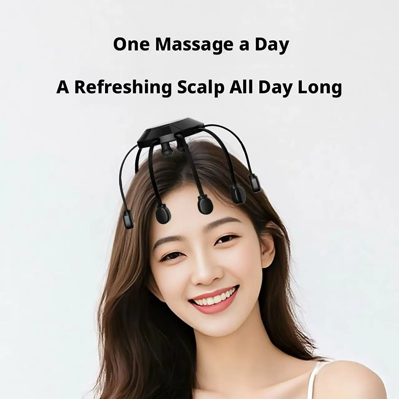 เครื่องนวดศีรษะไฟฟ้ารูปปลาหมึก - Spa Y Wellness บทวิจารณ์และราคา